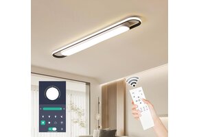 Moderne Smart LED Plafondlamp Linear 122 cm - 34% Korting