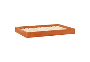 VidaXL Hondenbed Massief Vurenhout Wasbruin 92x64x9 cm - 41% Korting
