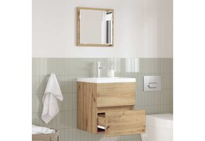 Badkamerkast Artisan Eiken met Spiegel - 45% Korting