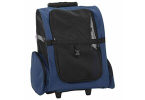 Huisdierentrolley Blauw 3-in-1 met 41% Korting