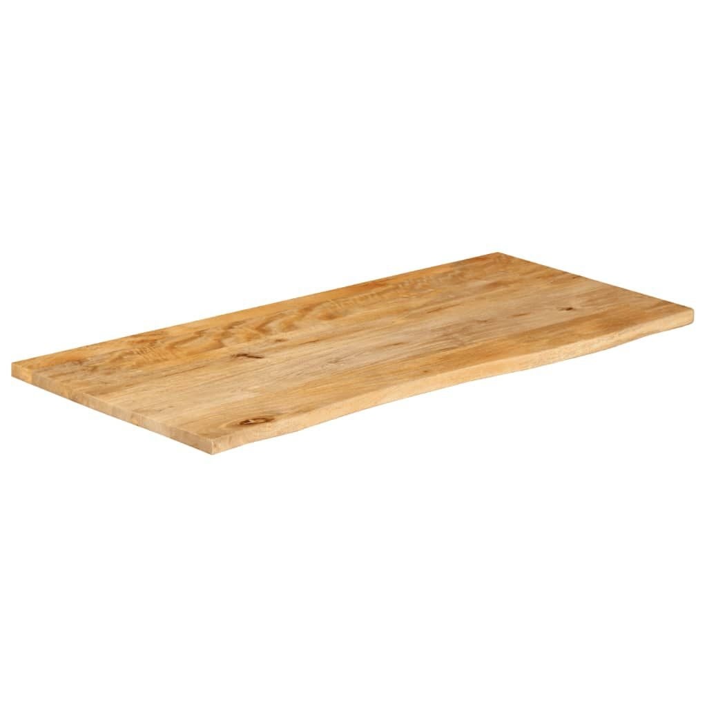Tafelblad Mangohout 110x60 cm Natuurlijke Rand - 41% Korting
