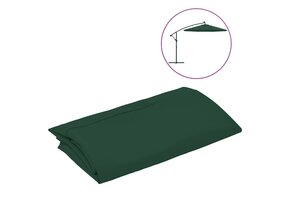 Parasoldoek Vervanging Groen 300cm - 43% Korting