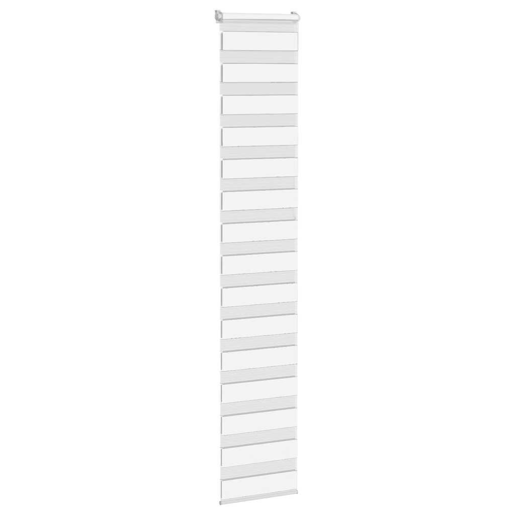 Zebra Rolgordijn Wit 45x230 cm - 55% Korting