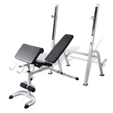 Verstelbare Trainingsbank met Arm Curl - 61% Korting