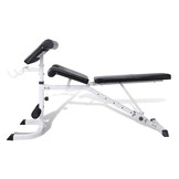 Verstelbare Trainingsbank met Arm Curl - 61% Korting