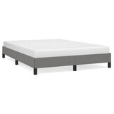 Donkergrijs Bedframe Stof 140x200 cm - 34% Korting