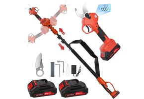 Elektrische Snoeischaar 40mm | Telescopisch 130-245cm | 35% Korting