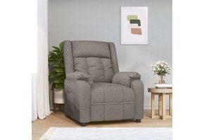 Verstelbare Fauteuil van Stof in Taupe - 44% Korting