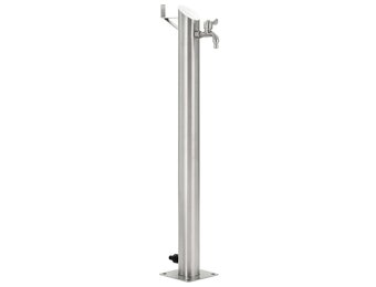 VidaXL Tuinwaterkolom RVS 95 cm met Kraan - 42% Korting