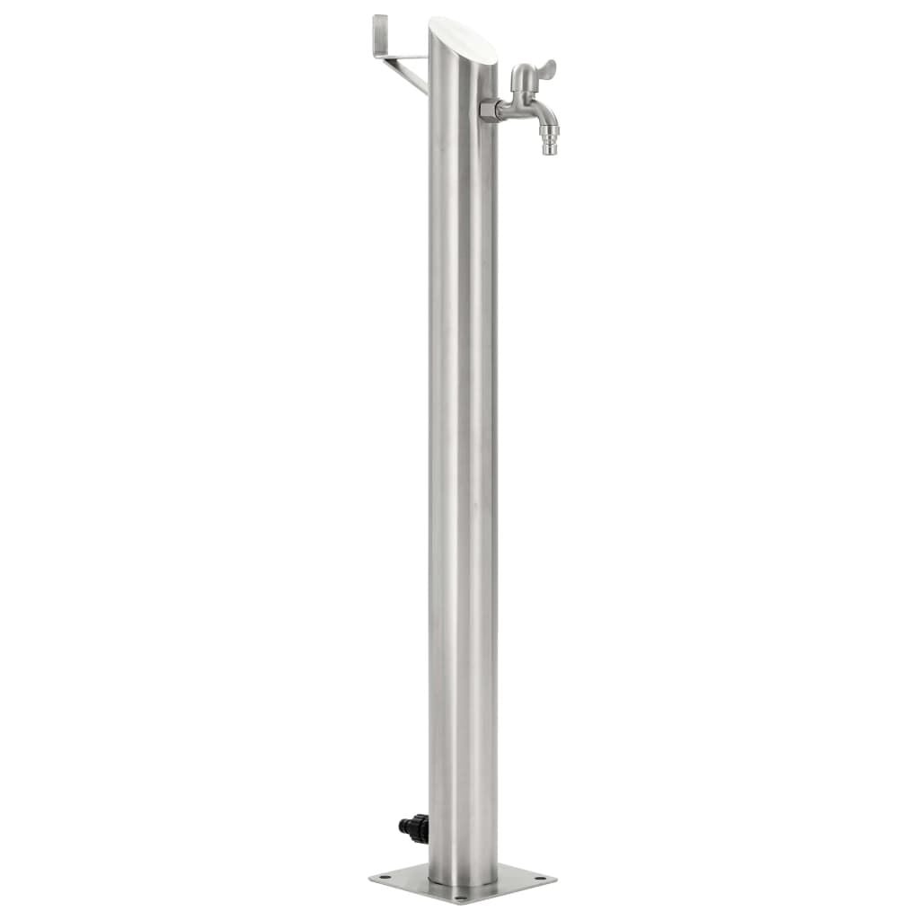 VidaXL Tuinwaterkolom RVS 95 cm met Kraan - 42% Korting