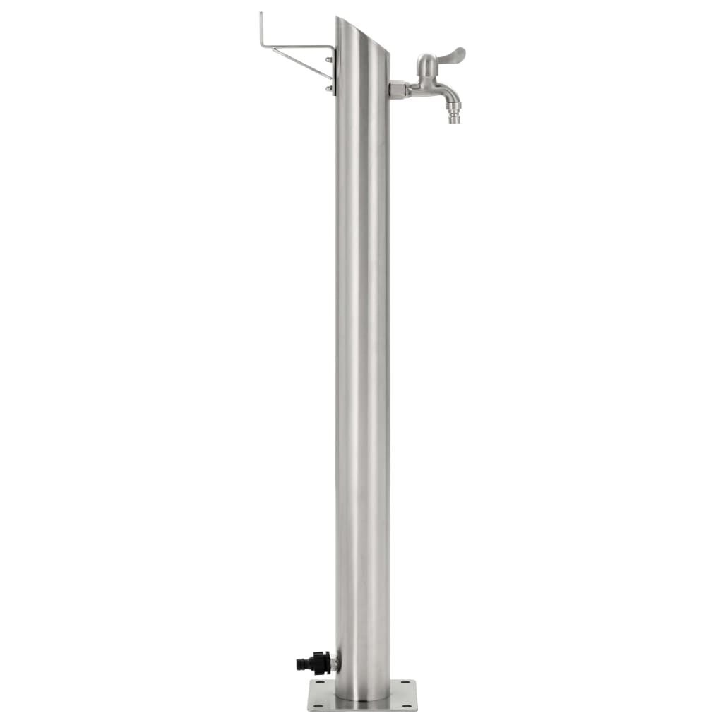 VidaXL Tuinwaterkolom RVS 95 cm met Kraan - 42% Korting