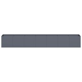 Plantenbak 280x40x40 cm Antraciet - Koudgewalst Staal (35% Korting)