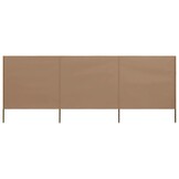 Windscherm Taupe 400x120 cm - 45% Korting