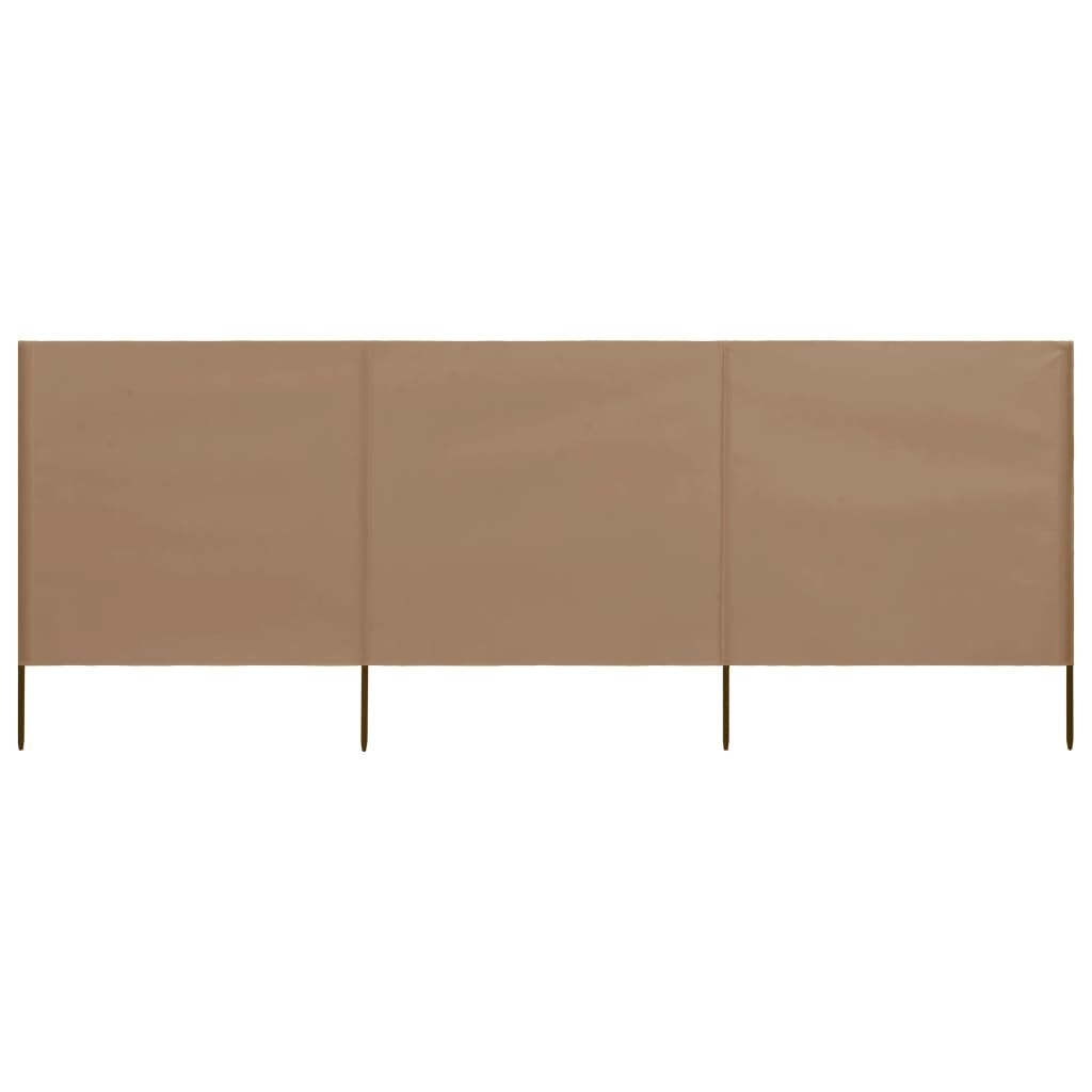 Windscherm Taupe 400x120 cm - 45% Korting