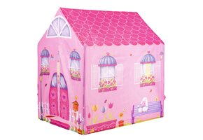 Roze Huis Speeltent 92x72x102 cm - Waterdicht Polyester - 46% Korting