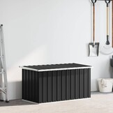 VidaXL Tuinbox Antraciet 129x67x65 cm - 54% Korting