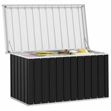 VidaXL Tuinbox Antraciet 129x67x65 cm - 54% Korting