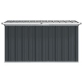 VidaXL Tuinbox Antraciet 129x67x65 cm - 54% Korting