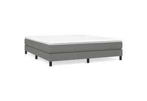 Donkergrijs Bedframe van Stof 180x200 cm - 34% Korting