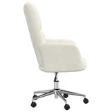 VidaXL Relaxstoel Fluweel Crèmewit - 54% Korting