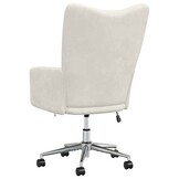 VidaXL Relaxstoel Fluweel Crèmewit - 54% Korting