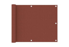 VidaXL Balkonscherm 75x500cm Oxford Stof Terracotta - 31% Korting