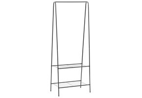 VidaXL Kledingrek Zwart 59x35x150 cm - 33% Korting