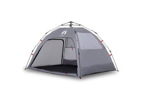 vidaXL Strandtent 2-persoons Grijs - 34% Korting!
