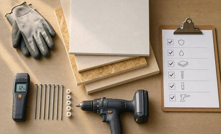 Checklist voor veilige montage van retourplaat