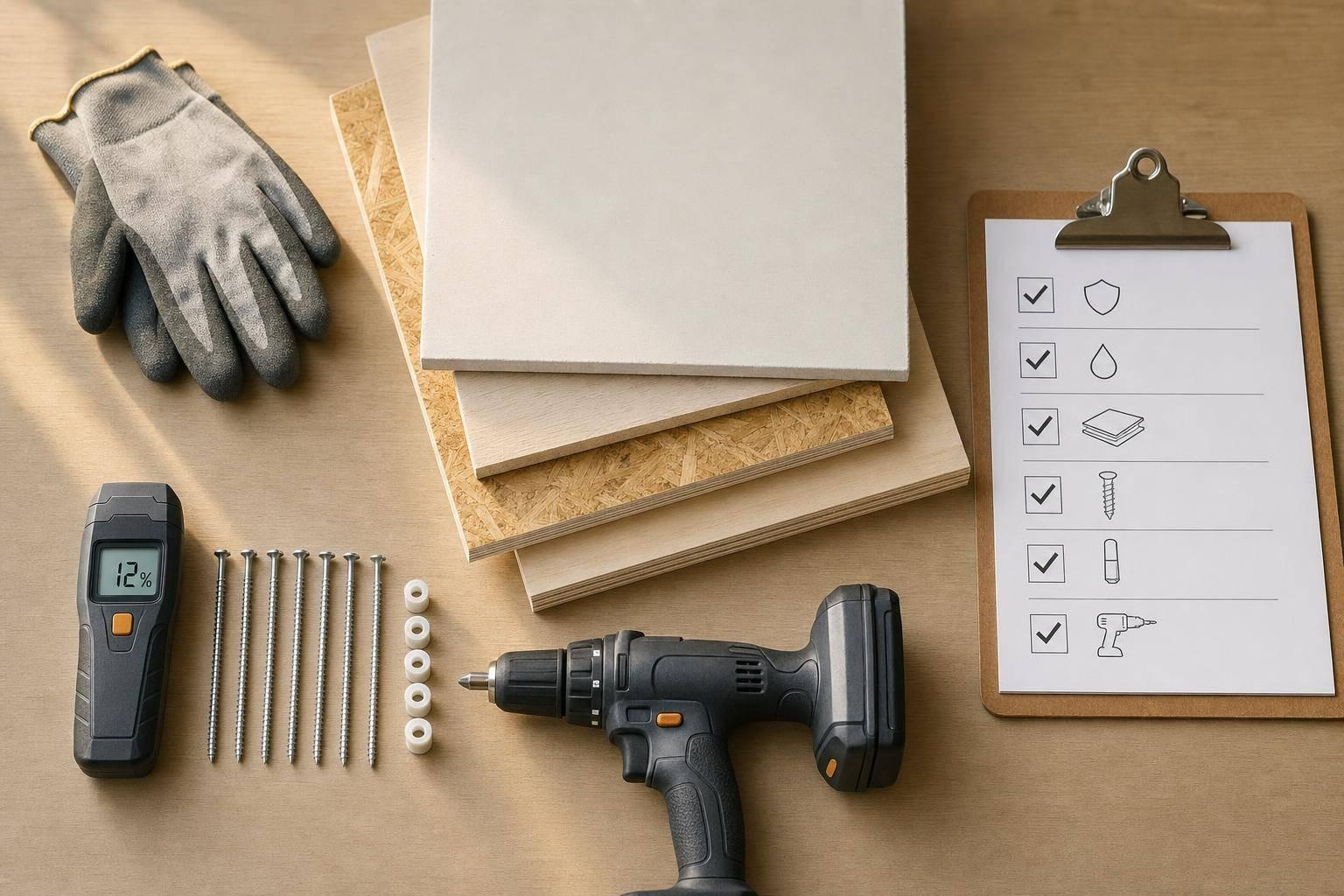 Checklist voor veilige montage van retourplaat
