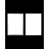 QWORK Magnetische Documenthouders A4 - 5 Stuks - Zilver