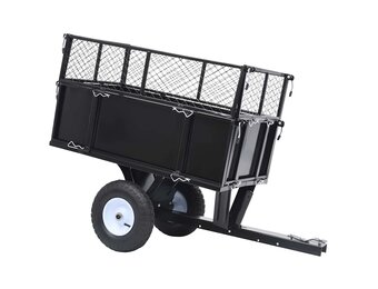 vidaXL Kiepwagen voor zitmaaiers 150 kg