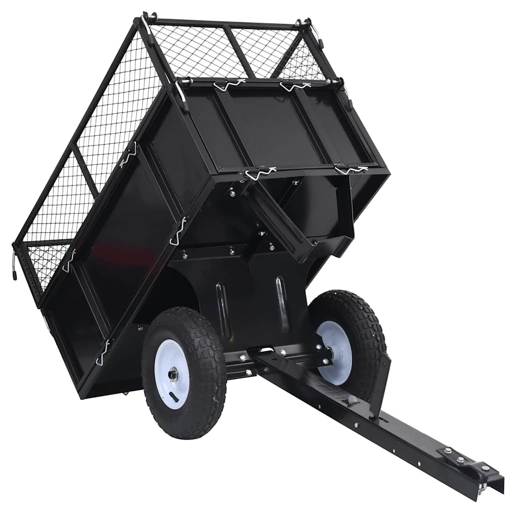vidaXL Kiepwagen voor zitmaaiers 150 kg