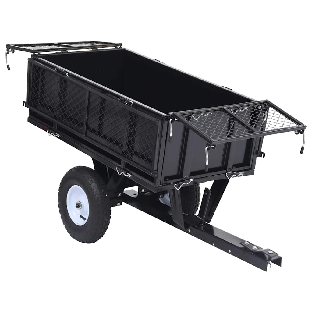 vidaXL Kiepwagen voor zitmaaiers 150 kg