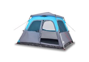 VidaXL Koepeltent 6-Persoons Blauw - 35% Korting!