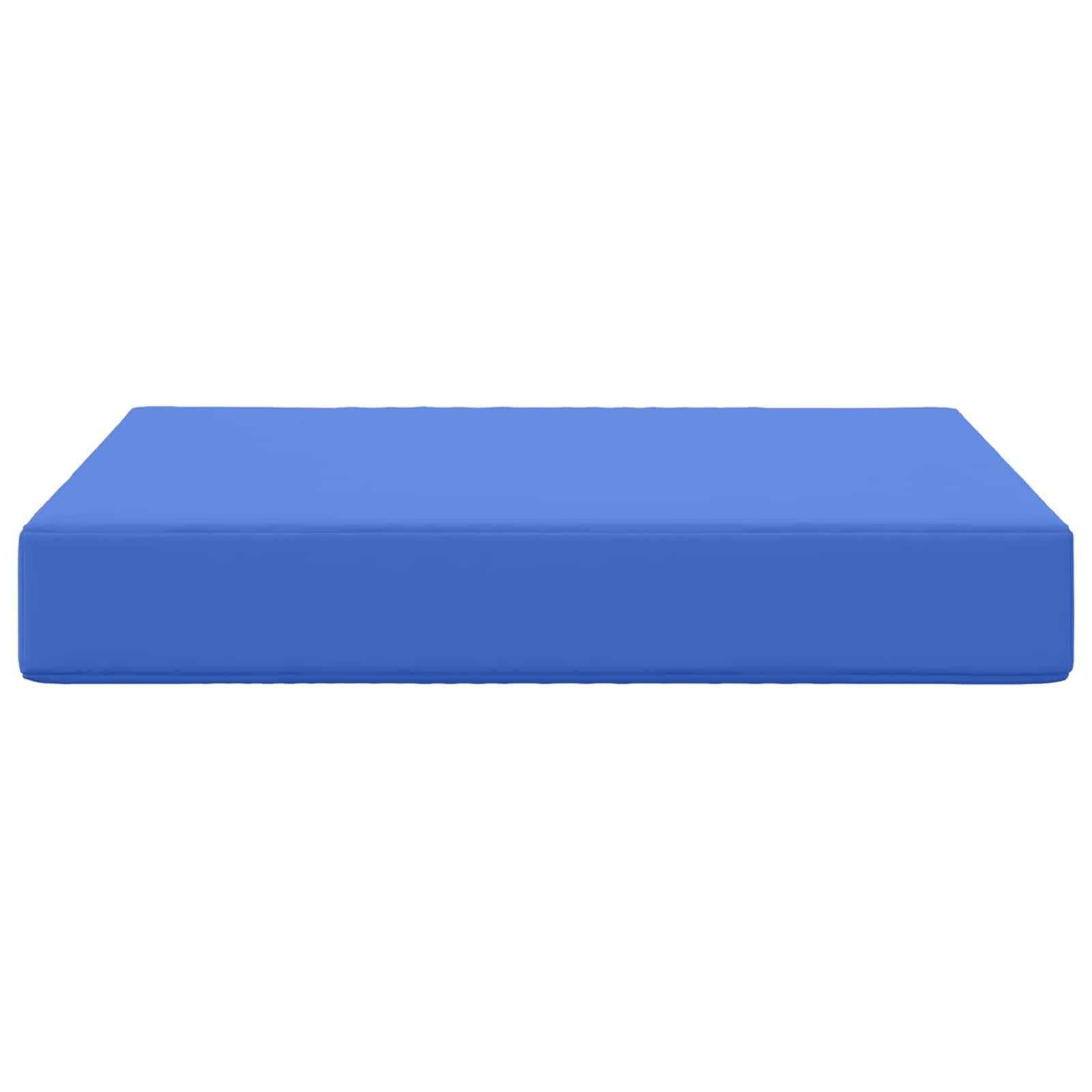 vidaXL Buiten bankkussen Polyester Koninklijk Blauw 60 x 60 cm