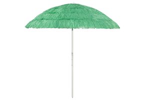 Strandparasol Hawaï Groen 240 cm - 50% Korting