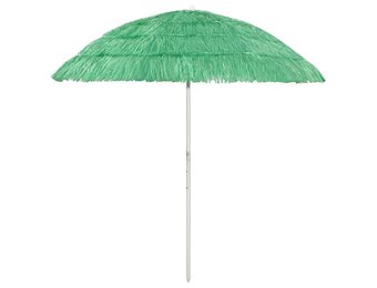 vidaXL Strandparasol Hawaï Groen 240 cm - 34% Korting
