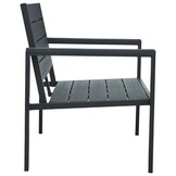 VidaXL Tuinbank Hout-look HDPE Grijs 120cm - 35% Korting