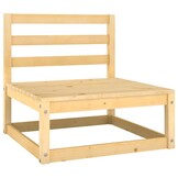 vidaXL Loungeset Grenenhout 2-Delig met Kussens - 35% Korting