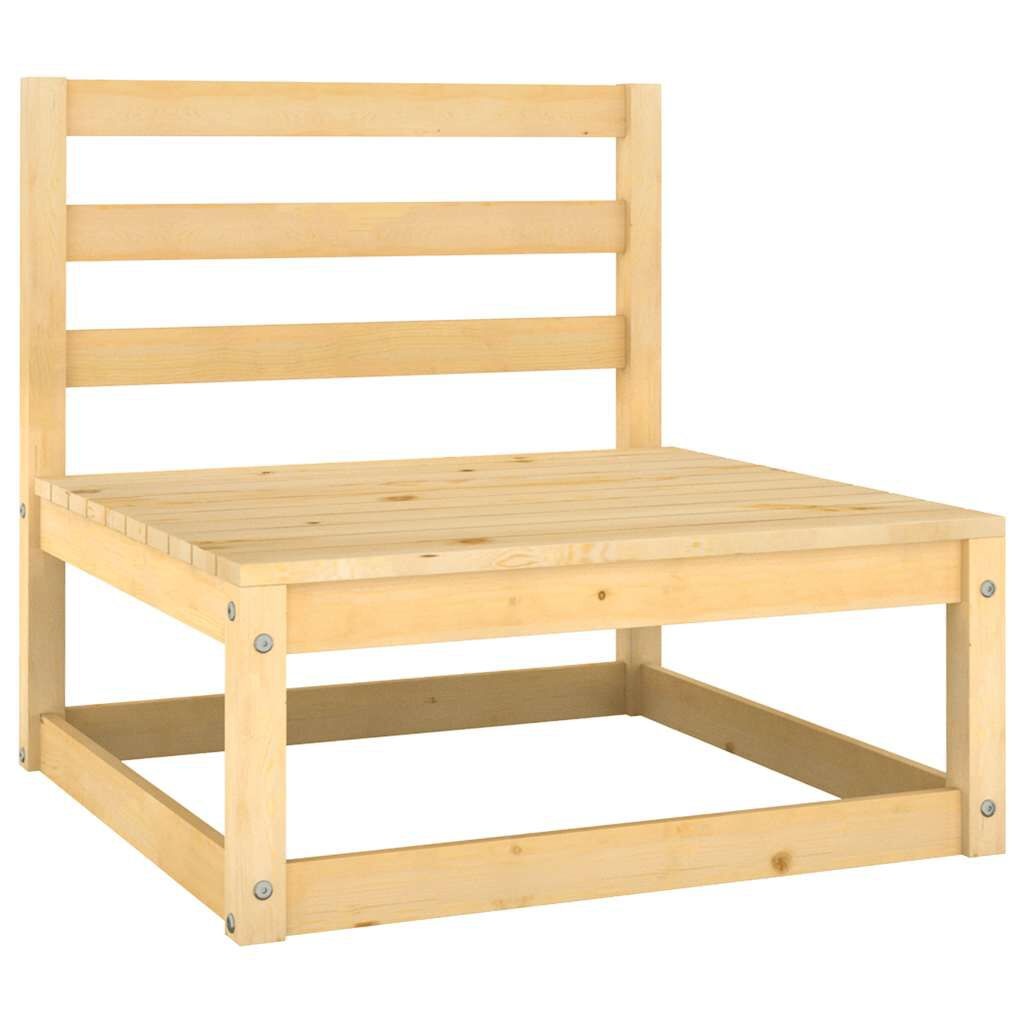 vidaXL Loungeset Grenenhout 2-Delig met Kussens - 35% Korting