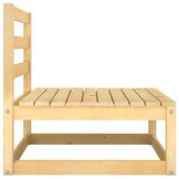 vidaXL Loungeset Grenenhout 2-Delig met Kussens - 35% Korting