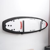 Surfplankrek Wandrek Aluminium - Zwart - 48x18cm - 29% Korting