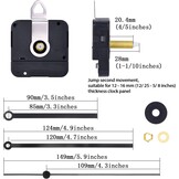 Kwarts Uurwerk Reparatie Set Zwart (28mm Schacht) - 27% Korting