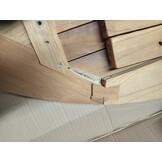 Teakhouten Tuintafel Inklapbaar Ø 110x75 cm - 60% Korting
