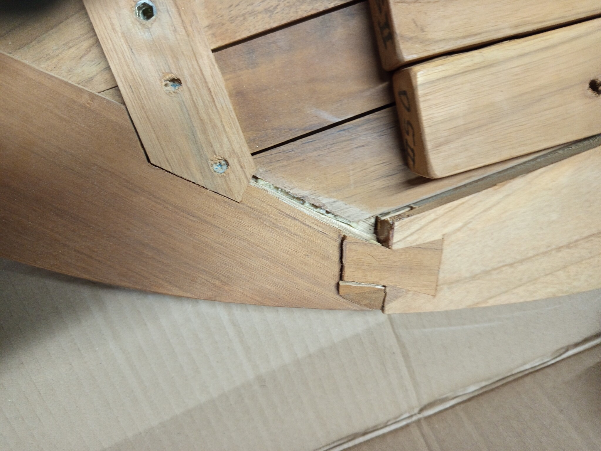 Teakhouten Tuintafel Inklapbaar Ø 110x75 cm - 60% Korting