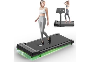Compacte Loopband Zwart - Inklapbaar, 6 km/u, Afstandsbediening - 34% Korting
