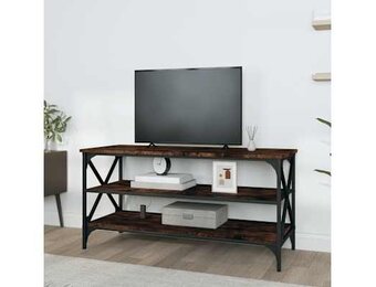 VidaXL TV-meubel 100x40x50 cm Bewezen Hout, Gerookt Eiken (58% Korting)