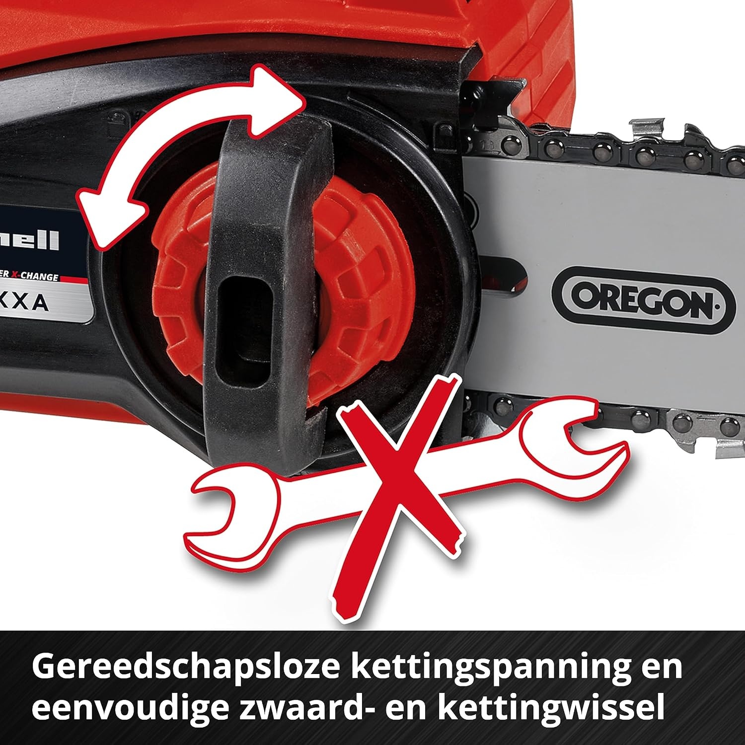 Einhell FORTEXXA Accu Kettingzaag 18V - 20cm Zwaard - 34% Korting