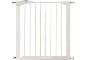 Traphekje 76-82 cm - Zonder Boren - Dubbelslot - Wit - 34% Korting